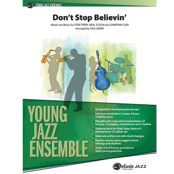 Don't Stop Believin' - Belwin Jazz Ensemble Grade 2 (Medium Easy)