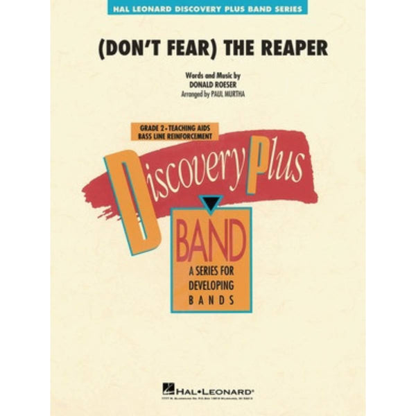 (Don't Fear) The Reaper- Concert Band Grade 2