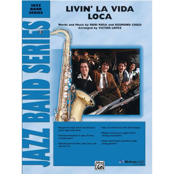 Livin' la Vida Loca  - Belwin Jazz Ensemble Grade 3