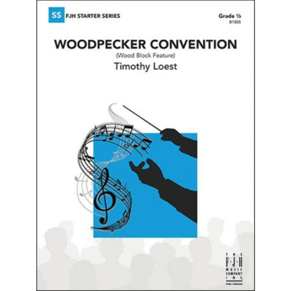 Woodpecker Convention (Wood Block Feature) - Concert Band Grade 0.5