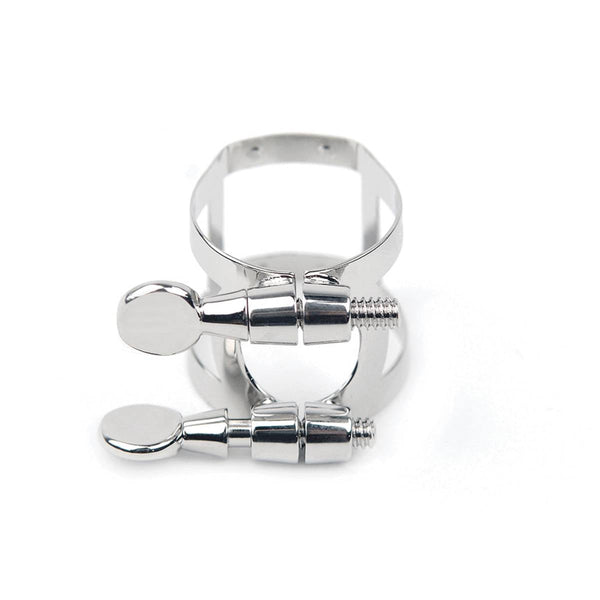 Rico Ligature, Tenor Sax for Hard Rubber Mouthpieces, Nickel Plated