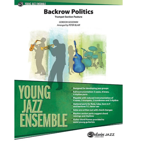 Backrow Politics / Trumpet Section Feature- Belwin Jazz Ensemble Grade 2 (Medium Easy)