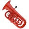 COOL WIND EUPHONIUM, ABS BODY, METAL VALVES, Bb, RED