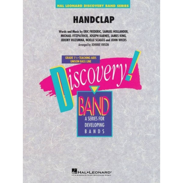 HandClap - Concert Band Grade 1.5