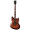 ESP LTD VP-256 Viper Series Electric Guitar Dark Brown Sunburst - LVP-256DBSB