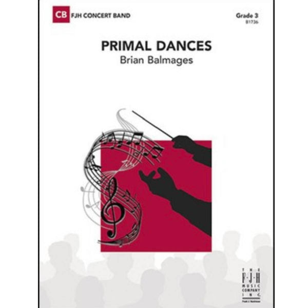 Primal Dances - Concert Band Grade 3