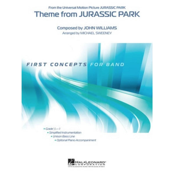 Theme from Jurassic Park - Concert Band Grade 0.5