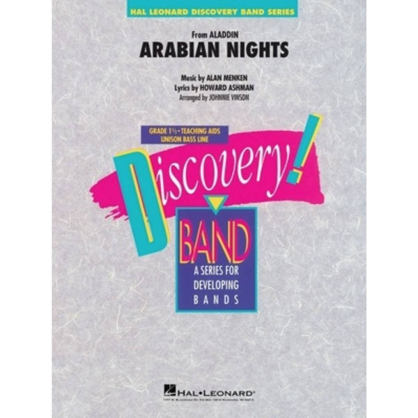 Arabian Nights (from Aladdin) - Concert Band Grade 1.5