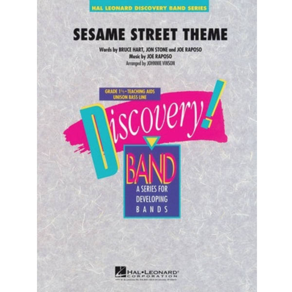 Sesame Street Theme - Concert Band Grade 1.5