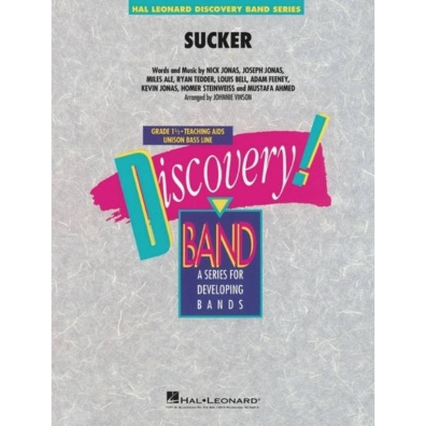 Sucker - Concert Band Grade 1.5