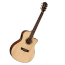 WASHBURN WLO10SCE WOODLINE 10 Orchestra Acoustic/Electric Guitar in Natural