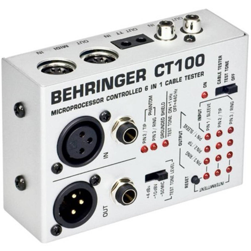 Behringer CT100 6-in-1 Cable Tester