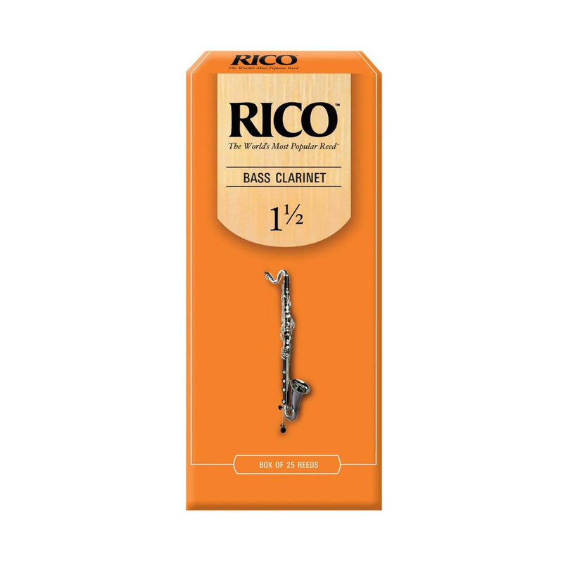 Rico Bass Clarinet Reeds (Box of 25)