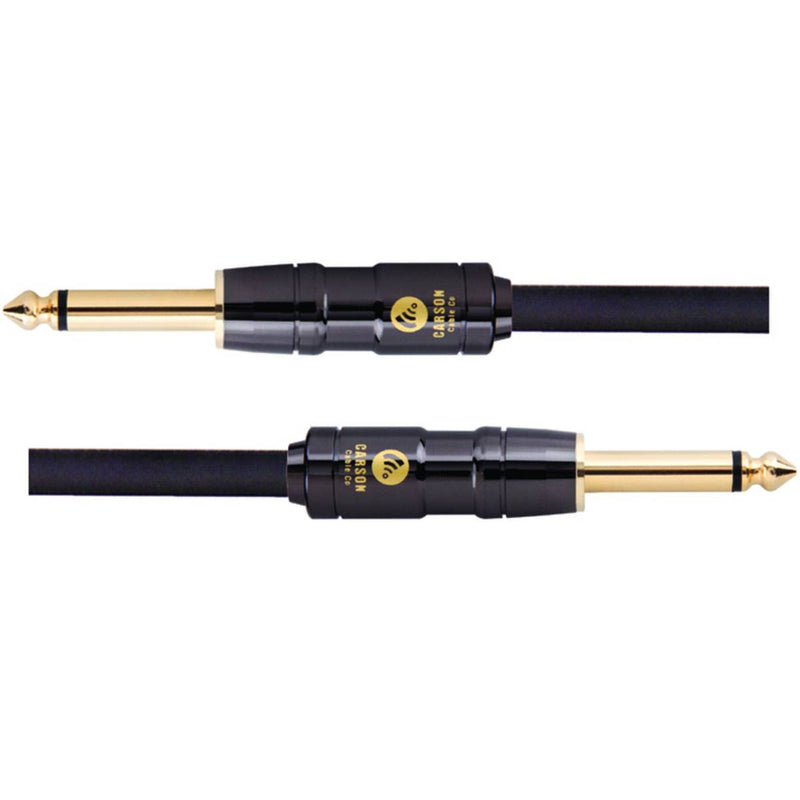 Carson CAR20SS Pro Series 20 Foot Instrument Cable Straight -Straight