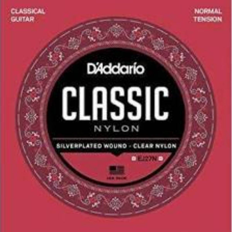 D'Addario EJ27N Student Nylon Classical Guitar Strings (Normal Tension)