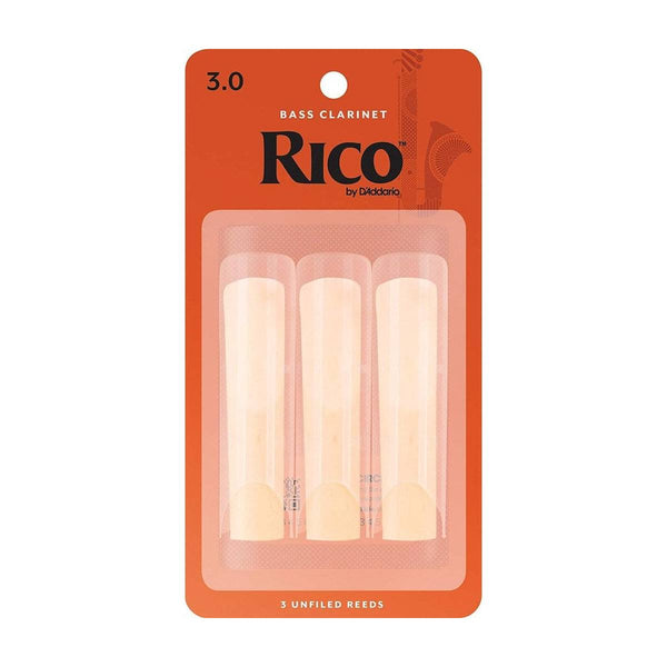 Rico Bass Clarinet Reeds (3 Pack)