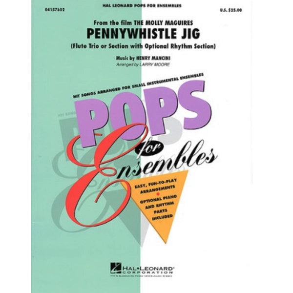 Pennywhistle Jig Flute Trio or Ensemble (w/opt. rhythm section)