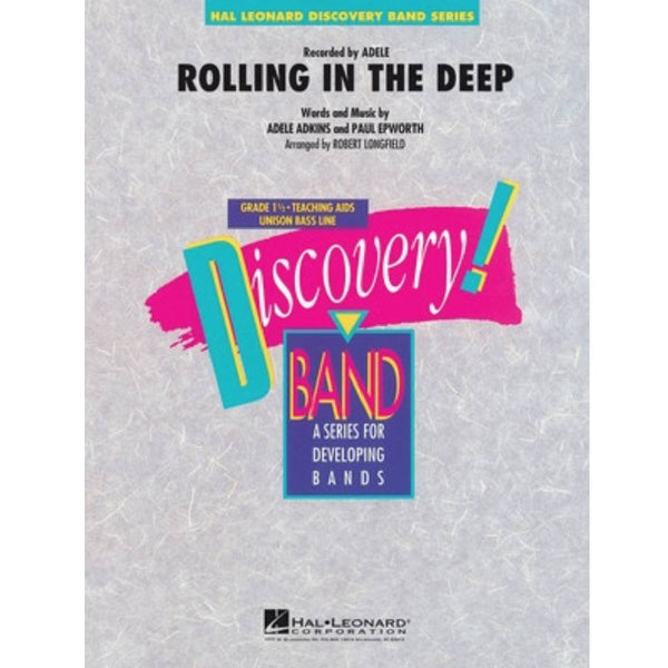 Rolling in the Deep - Concert Band Grade 1.5