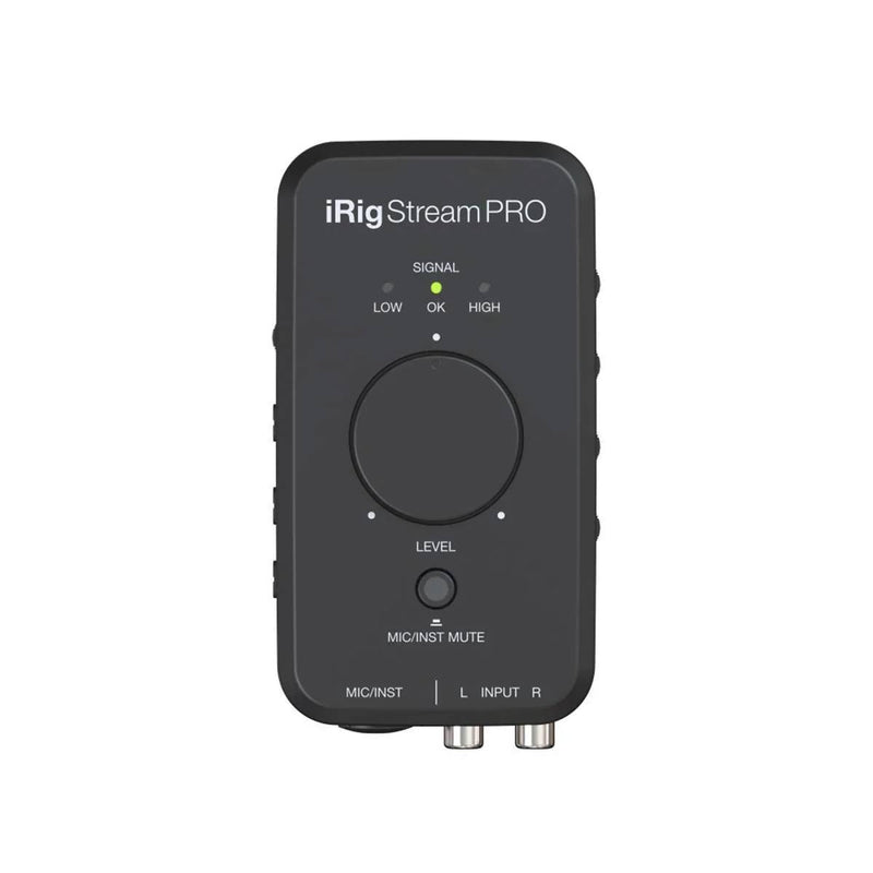 IK Multimedia iRig Stream Pro Streaming audio interface for iOS, Android, Mac/PC