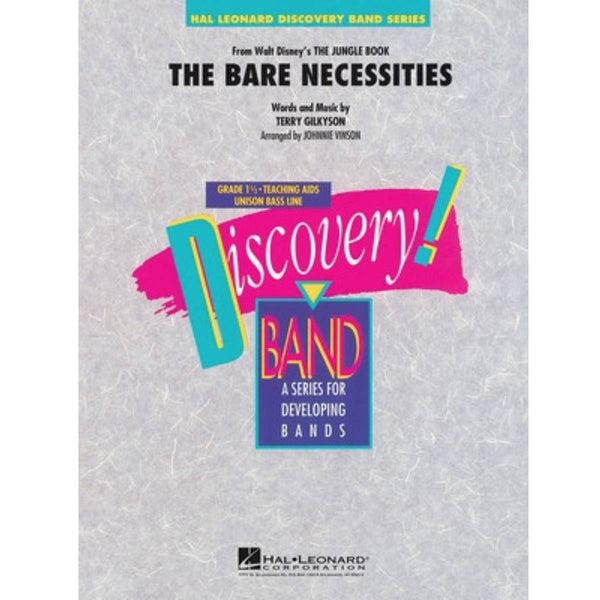 The Bare Necessities - Concert Band Grade 1.5