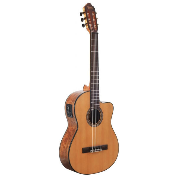 Valencia VC564CE Classical Guitar - Cutaway, Electric Acoustic (Natural)
