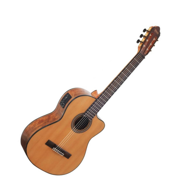 Valencia VC564CE Classical Guitar - Cutaway, Electric Acoustic (Natural)