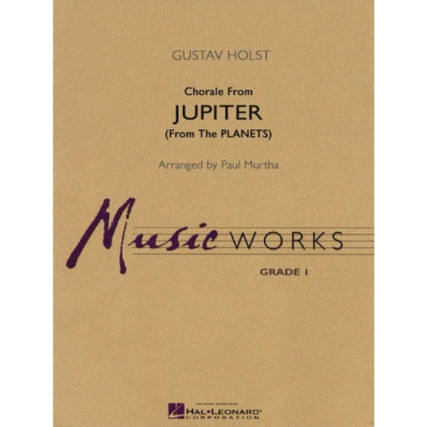 Chorale from Jupiter (from The Planets) - Concert Band Grade 1.5