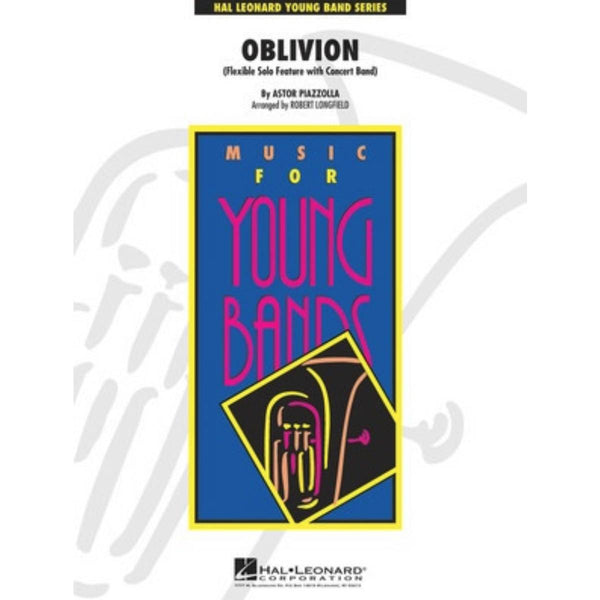 Oblivion  (Solo Feature for Fl, Ob, Cl, A.Sax or Trumpet) - Concert Band Grade 3