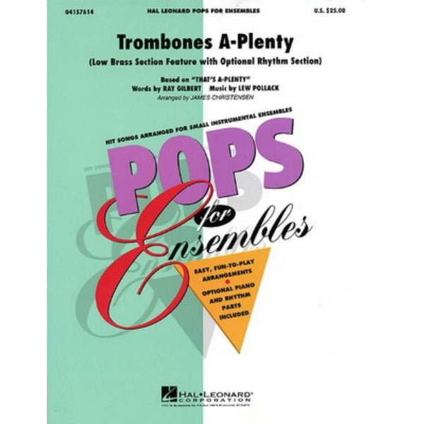 Trombones A-Plenty Low Brass Ensemble (w/opt. rhythm section)