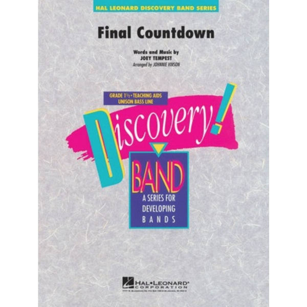 Final Countdown - Concert Band Grade 1.5