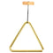 Meinl TRI15B 6-Inch Solid Brass Triangle with Metal Beater