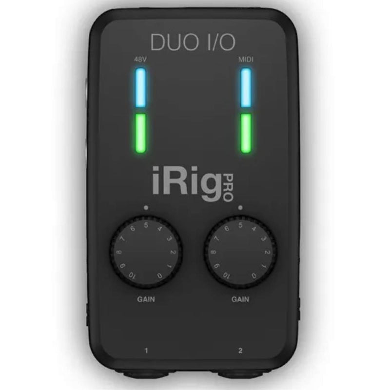 IK Multimedia iRig Pro Duo I/O 2 Channel Audio MIDI Interface