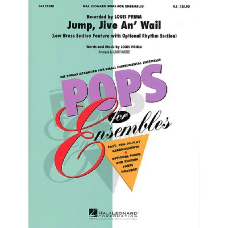 Jump, Jive an' Wail Low Brass Ensemble (w/opt. rhythm section)