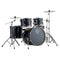 Dixon Spark Series 5-Pce Drum Kit with Cymbals in Misty Black Sparkle