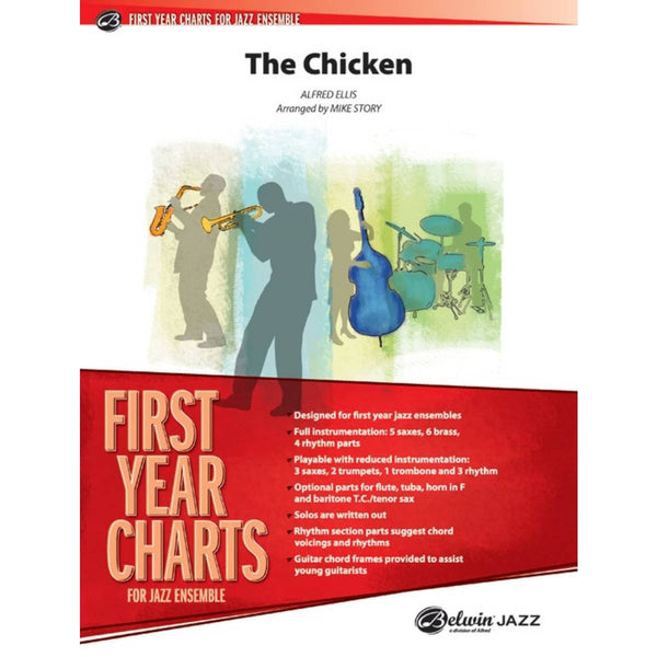 The Chicken - First Year Charts for Jazz Ensemble Grade 1 (Easy)