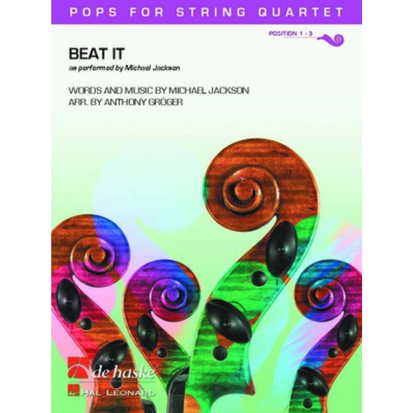 Beat It as performed by Michael Jackson for String Quartet