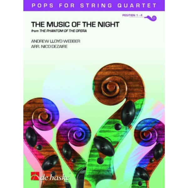 The Music of the Night for String Quartet