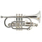 BESSON 120 NEW STANDARD Bb STUDENT CORNET, SILVER PLATED