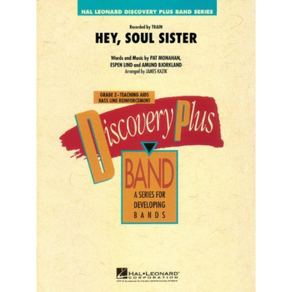 Hey, Soul Sister - Concert Band Grade 2