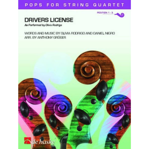 Drivers License (Olivia Rodrigo) for String Quartet