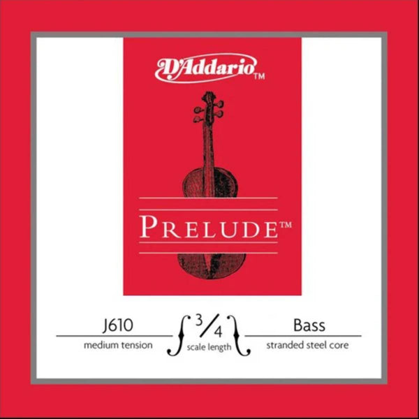 D'Addario Prelude Double Bass Strings 3/4