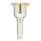 Denis Wick DW3180-2AL Heritage Bass Trombone Mouthpiece, Large Shank Gold Plated Cup and Rim