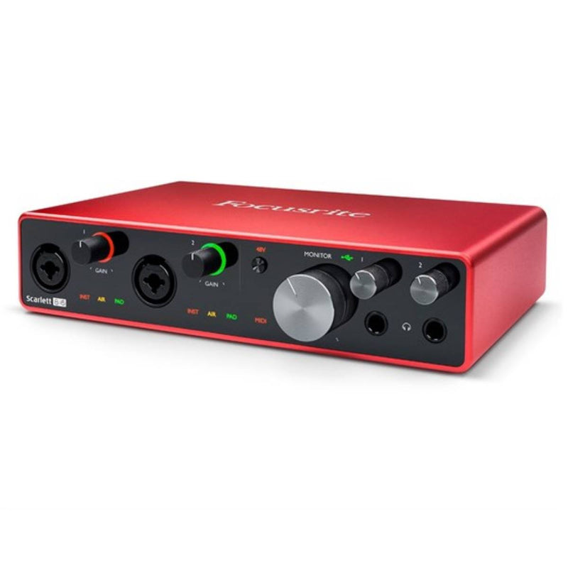 8i6　USB　Gen　Supplies　Allegro　Audio　8-in/6-out　Interface　–　Education　Focusrite　Scarlett