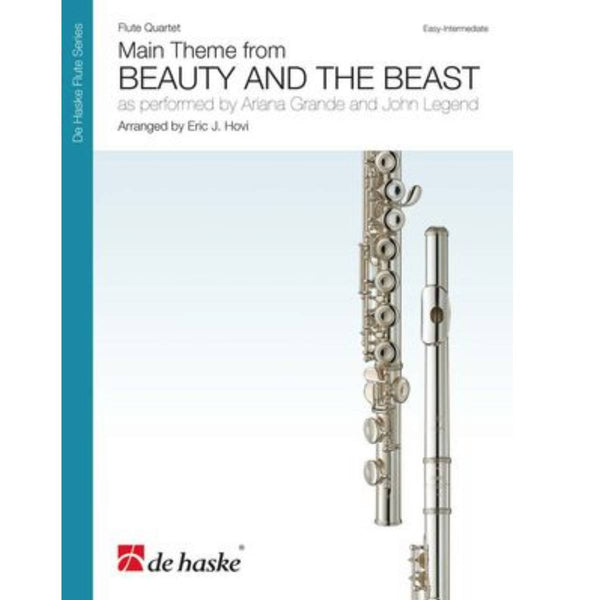 Main Theme From Beauty and The Beast for Flute Quartet