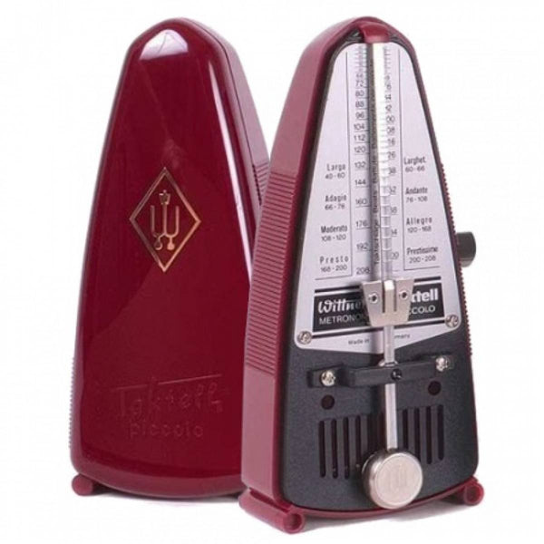 Wittner Piccolo Metronome - Ruby Plastic (No Bell)