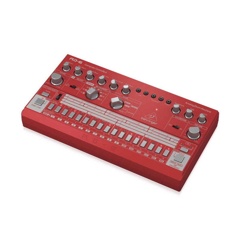 Behringer RD6 Classic 606 Analog Drum Machine (Red)