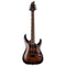 ESP LTD Horizon Series H-200FM Flamed Maple Electric Guitar (Dark Brown Sunburst)