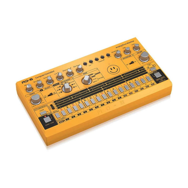 Behringer RD6 Classic 606 Analog Drum Machine Yellow