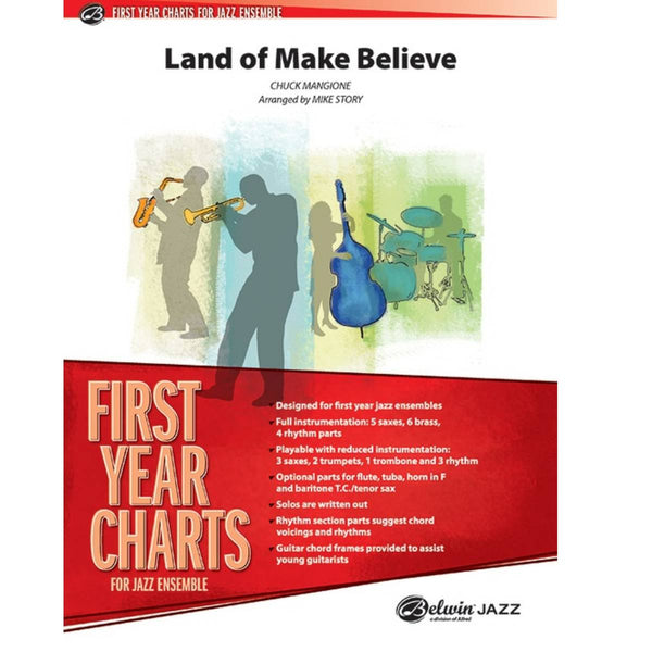 Land of Make Believe - First Year Charts for Jazz Ensemble Grade 1 (Easy)