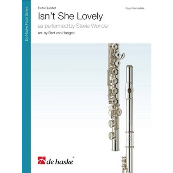 Isn't She Lovely for Flute Quartet